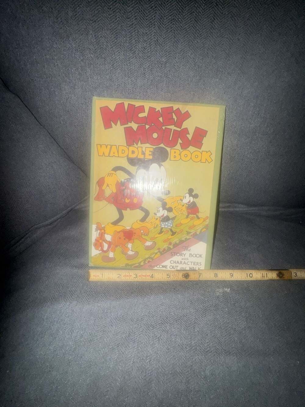 Mickey waddle book92 1st Edition Characters Complete Envelope Vintage new,